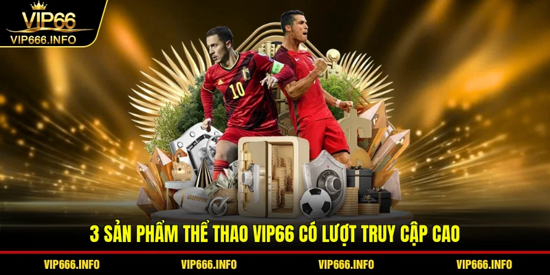 3 sản phẩm thể thao VIP66 có lượt truy cập cao
